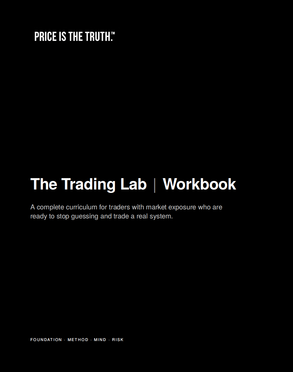 The Trading Lab Workbook cover